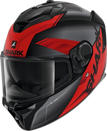 Мотошлем Shark Spartan GT Elgen красный/серый/матовый - магазин Motostyles