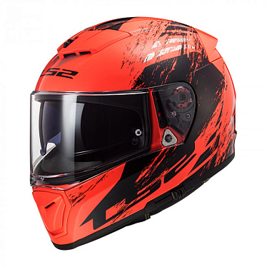 Мотошлем LS2 FF390 Breaker Swat флуо оранжевый - магазин Motostyles