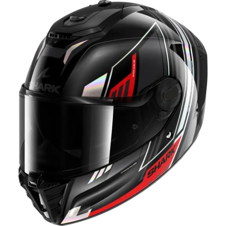 Мотошлем Shark Spartan RS Byrhon черный красный - магазин Motostyles